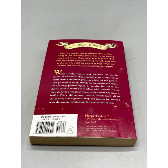 The Enchanted Castle book by E. Nesbit Charming Classics 2002 Harper READ - Picture 2 of 6